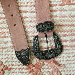 Free people suede belt